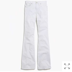 White Madewell Flea Market Flares